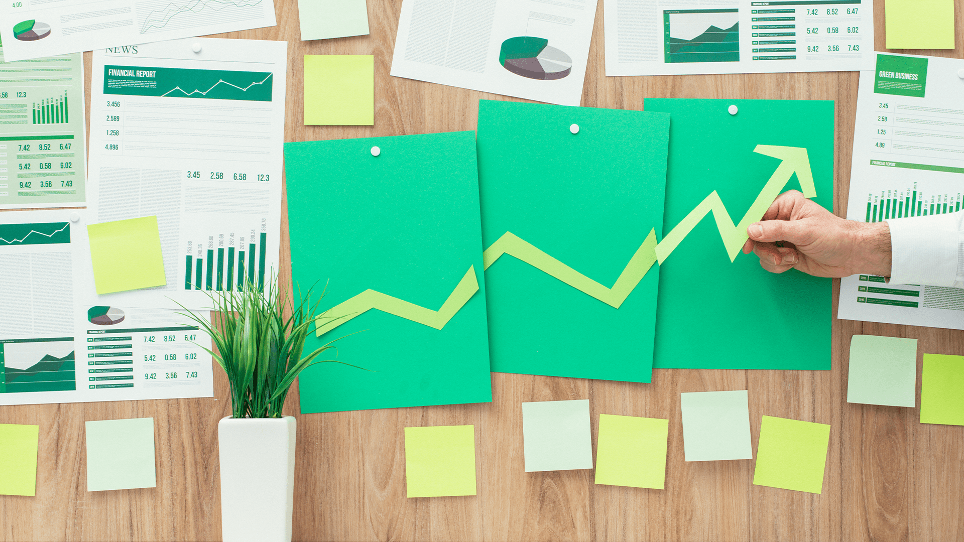 financial success and green business utc min