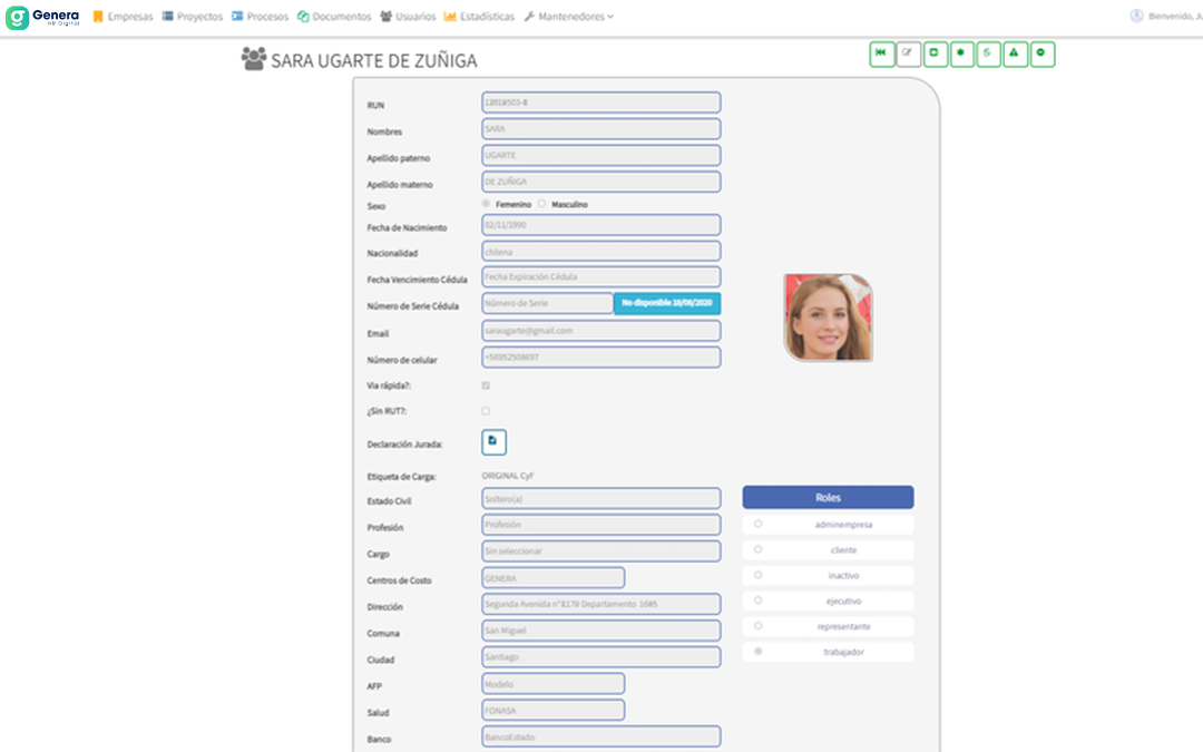 ficha documentos