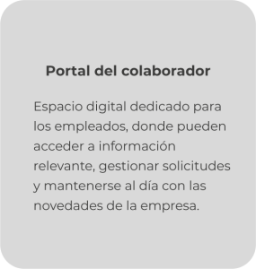 Portal del colaborador