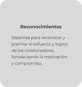 Reconocimientos